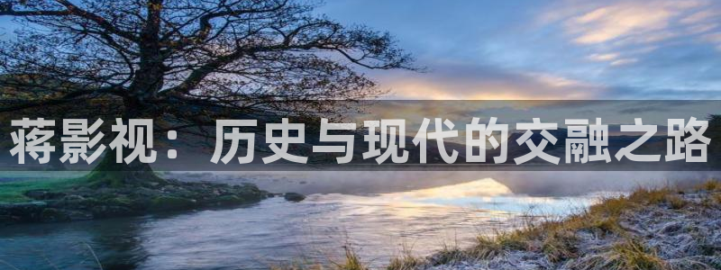 大象天天影院：蒋影视：历史与现代的交融之路